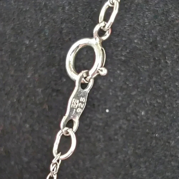 Vintage 925 & CZ Demi Parure - Picture 10 of 11